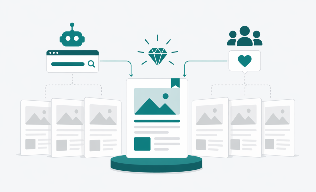 独自性の高い情報がユーザーにとって価値がある