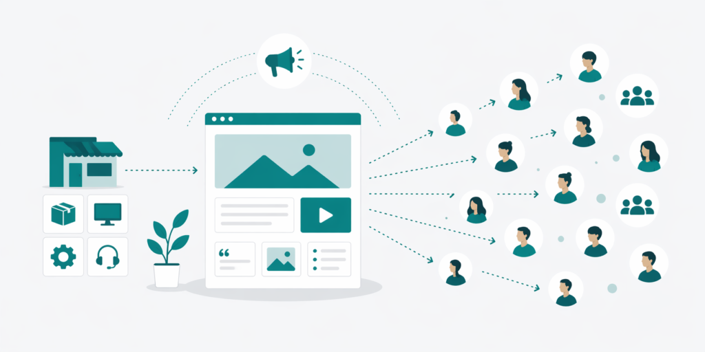 オウンドメディアの活用で知名度を高める
