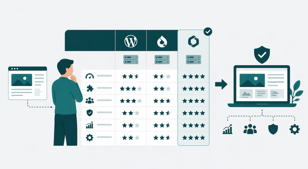 オウンドメディアのCMS選定