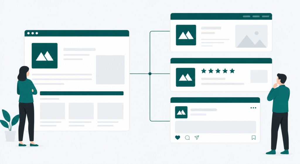 他社ページ上の露出を増やすのもLLMOの一環
