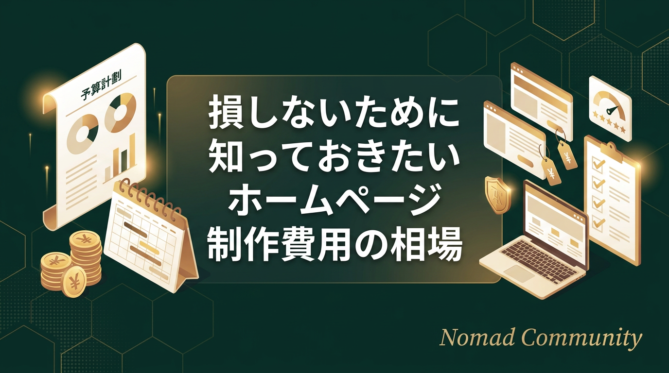 損しないために知っておきたいホームページ制作費用の相場